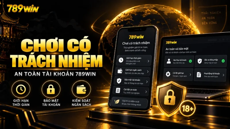 Chơi có trách nhiệm và bảo vệ tài khoản 789WIN