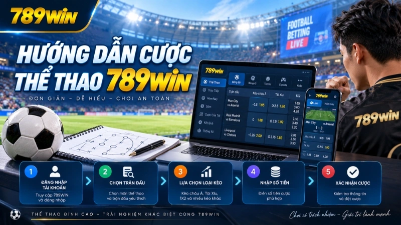 Hướng Dẫn Cược Thể Thao 789WIN