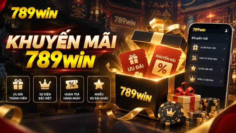 Khuyến mãi 789WIN và điều kiện áp dụng