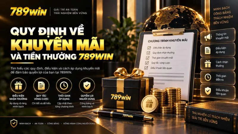 Quy định về tài khoản người dùng 789WIN