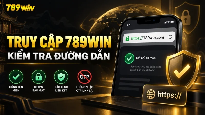 Kiểm tra đường dẫn truy cập 789WIN